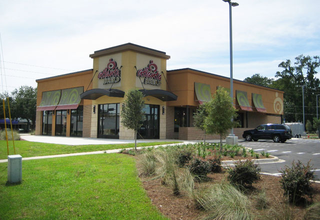 Commercial Landscaping: Atlanta Bread Company, Tallahassee, FL