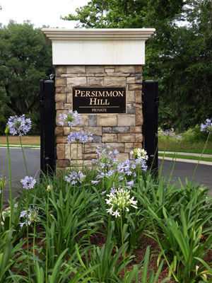 Commercial Landscaping: Persimmon Hill - Tallahassee, FL