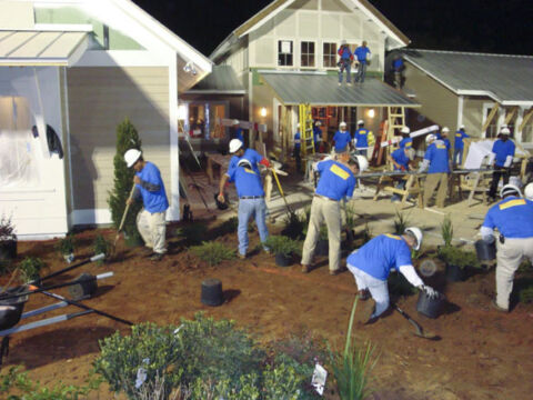 Extreme Makeover Home Edition - Tallahsssee - Landscape services provided by Conrad Design & Landscape